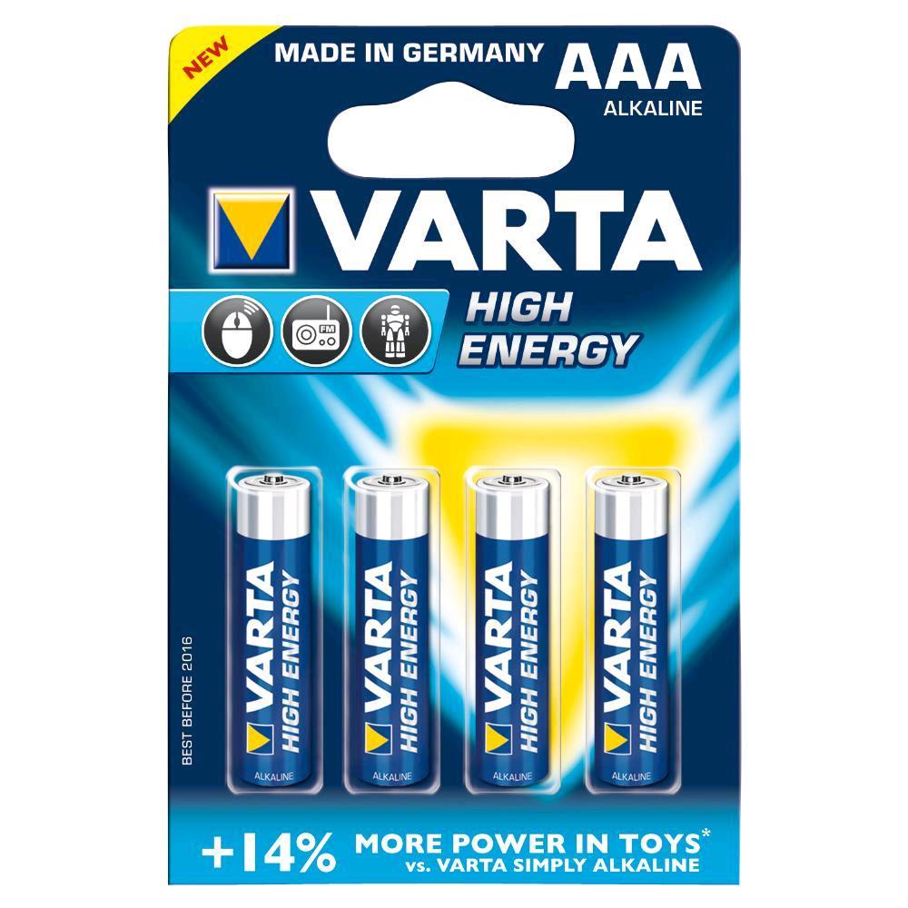 High Energy 4xAAA ( Ministilo) conf.da 4